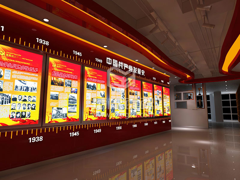 為什么要設(shè)計紅色文化展館展廳？