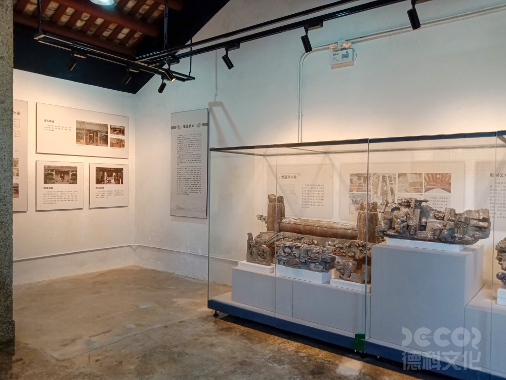 復古文化展館裝修的展覽區(qū)域分配策略