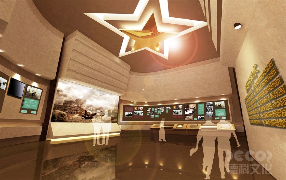 紅色展館設(shè)計如何通過圖文比例提升可讀性？